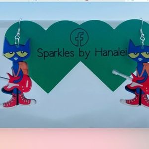 Pete The Cat Earrings